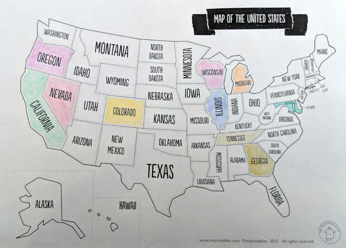 Map showing Red and Rosy sales in the USA Map showing Red and Rosy sales in the United States of America